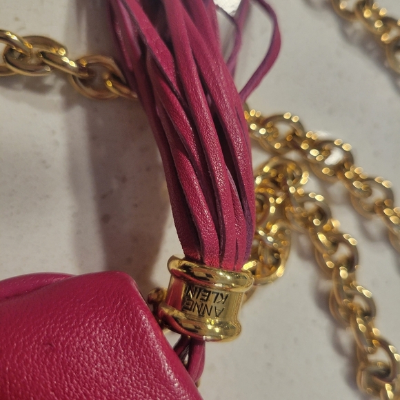 Vintage Anne Klein Lionhead Purse (genuine leather) from roughly 1980s/90s - Picture 3 of 6